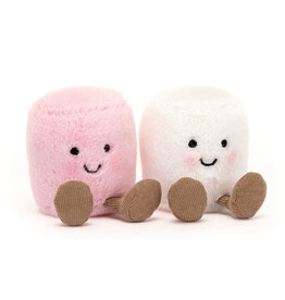 Jelly Cat Amuseables Pink & White Marshmallows