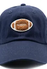 Football Navy Baseball Hat
