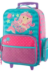 Stephen Joseph Rolling Luggage Mermaid Turq/Pink