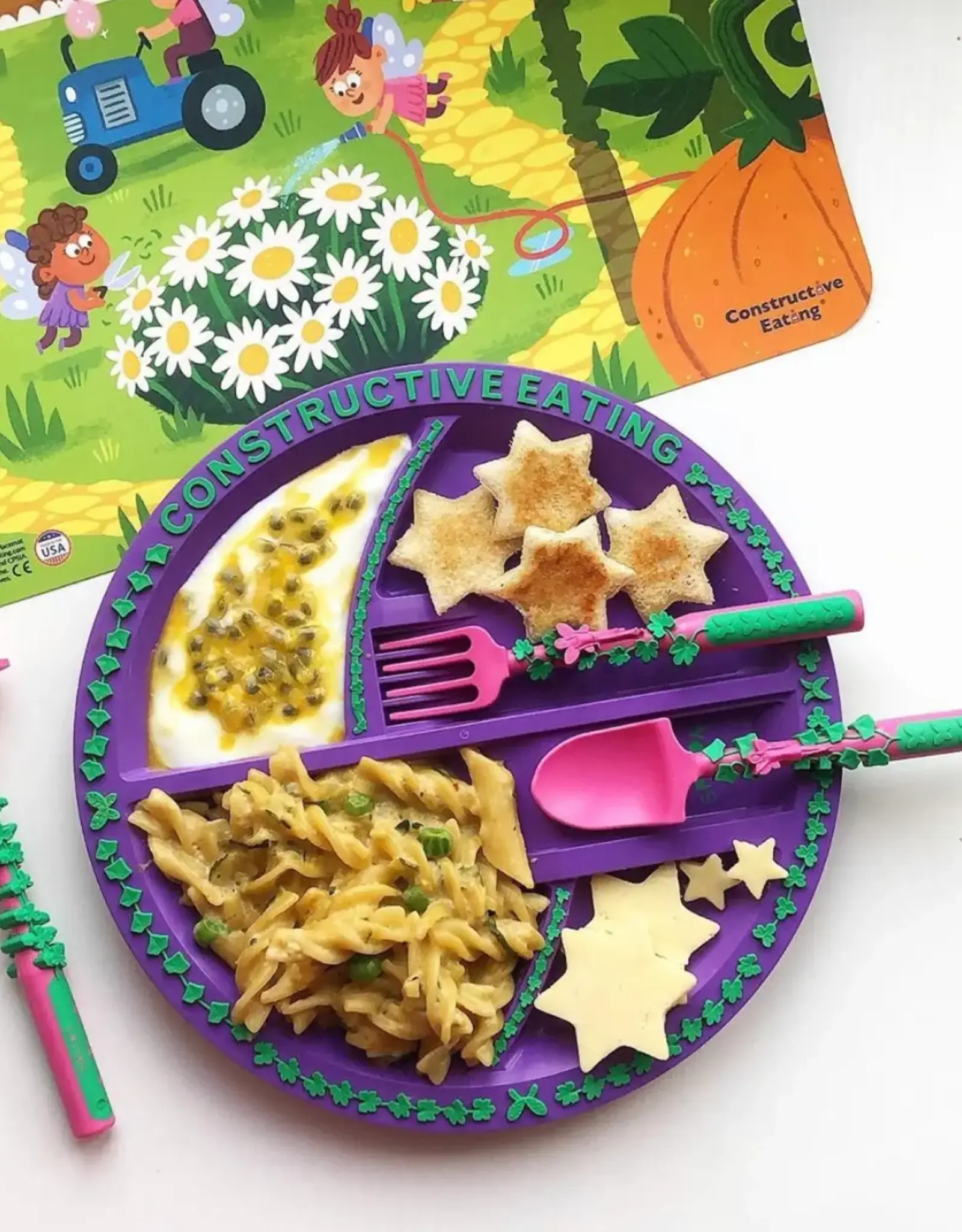 Constructive Eating Garden Plate