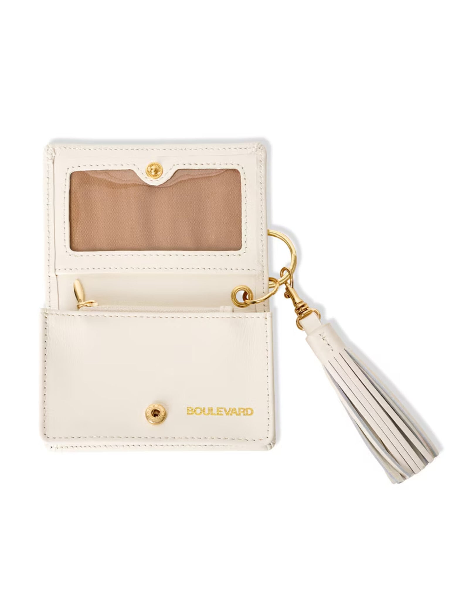 Boulevard White Disco Wallet
