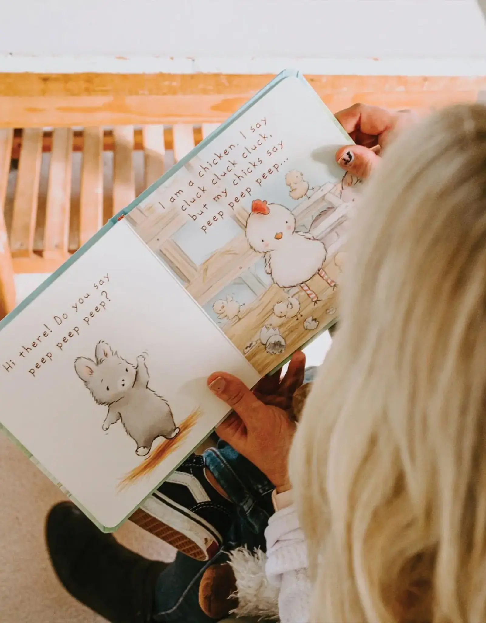 Bunnies by the Bay Who Says Peep Peep Book