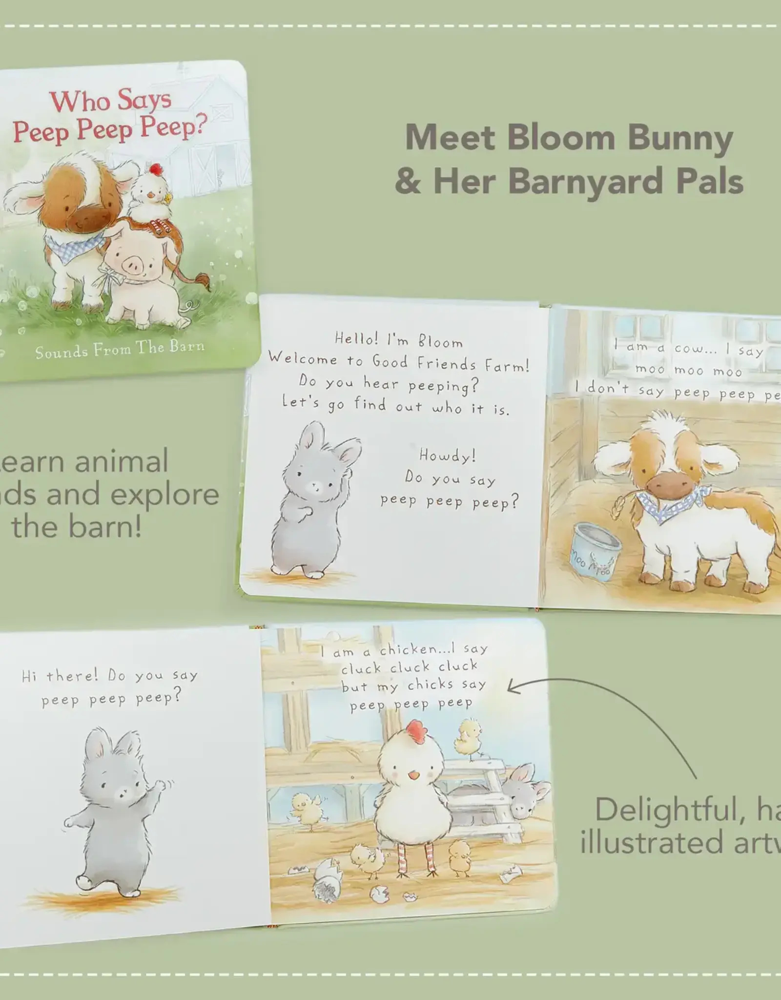 Bunnies by the Bay Who Says Peep Peep Book