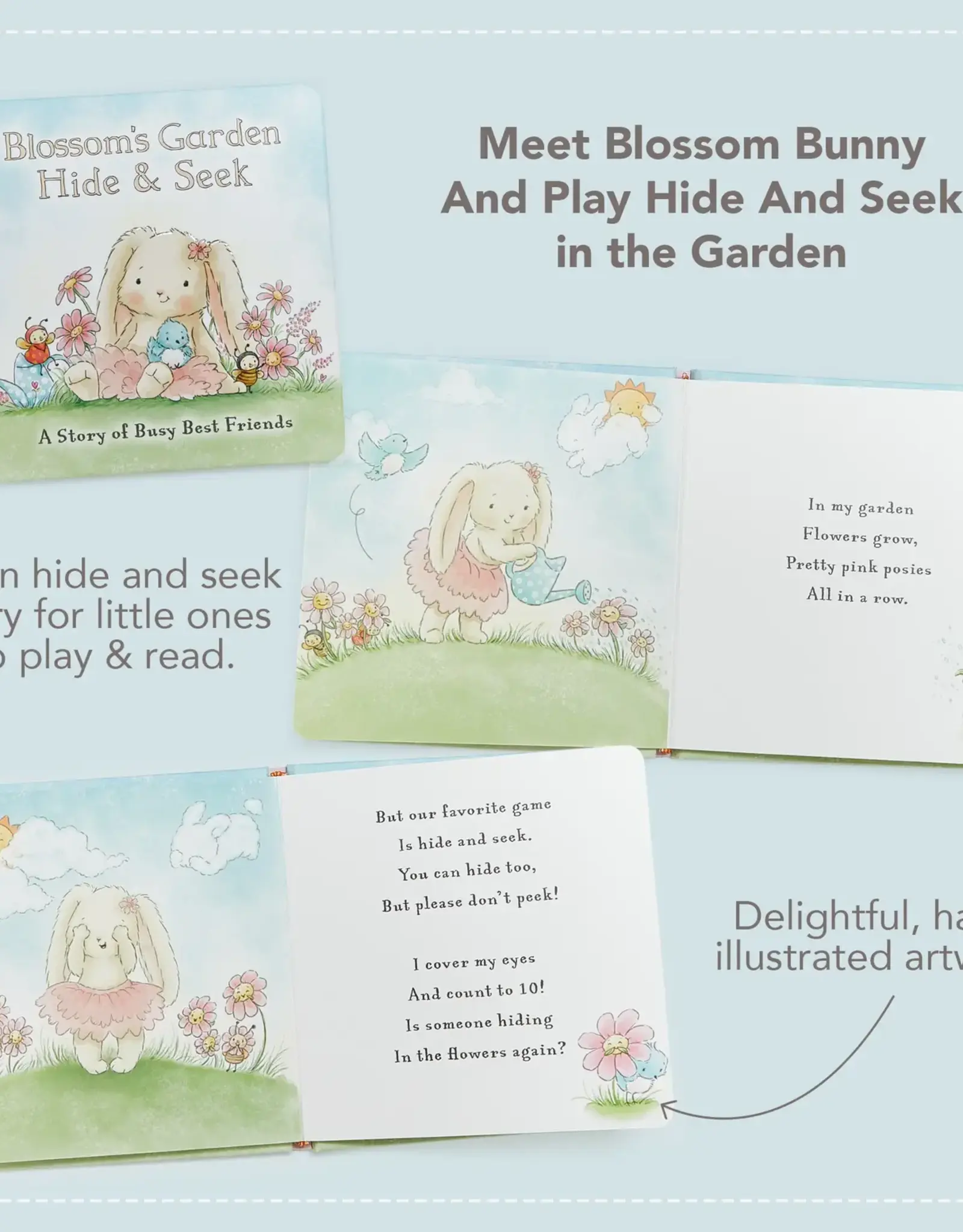 Bunnies by the Bay Blossom Bunny's Hide and Seek Book