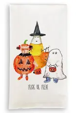 French Graffiti Halloween Gang Towel