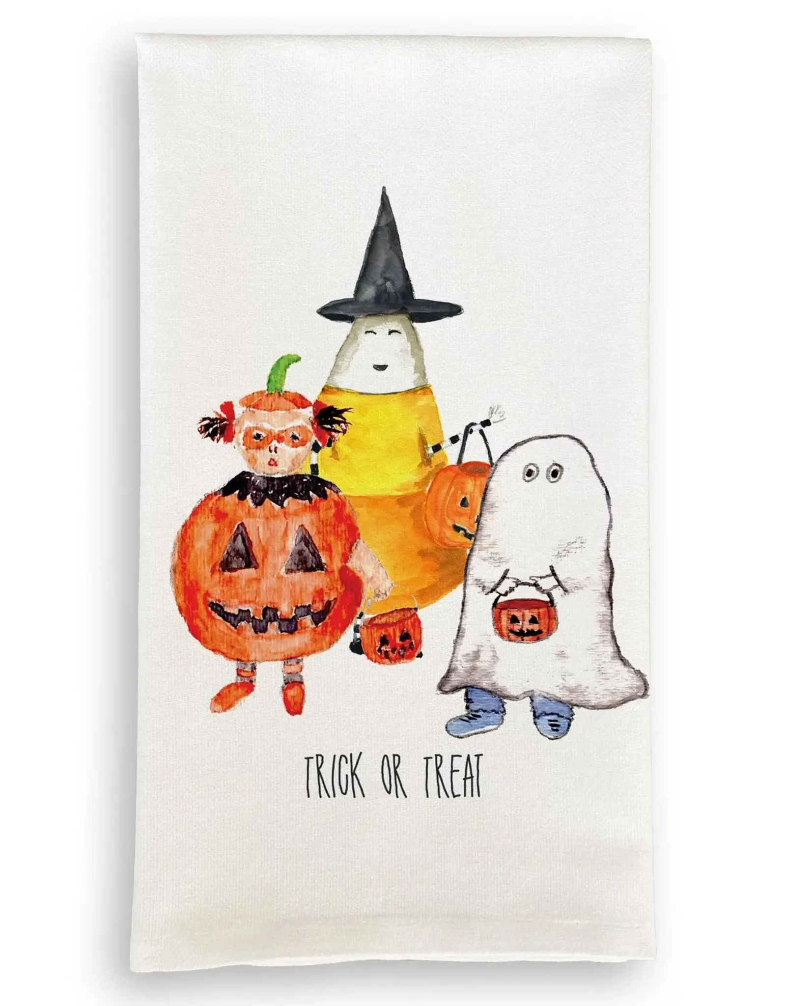 French Graffiti Halloween Gang Towel