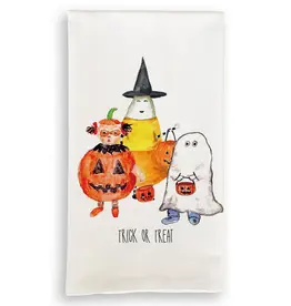 French Graffiti Halloween Gang Towel