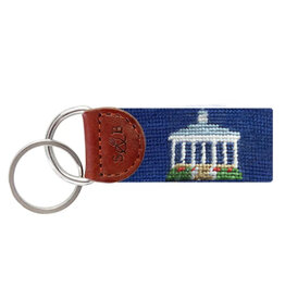 Smather's & Branson Lake Bluff Gazebo Needlepoint Key Fob