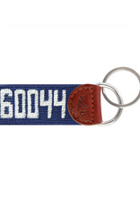 Smather's & Branson Lake Bluff Gazebo Needlepoint Key Fob