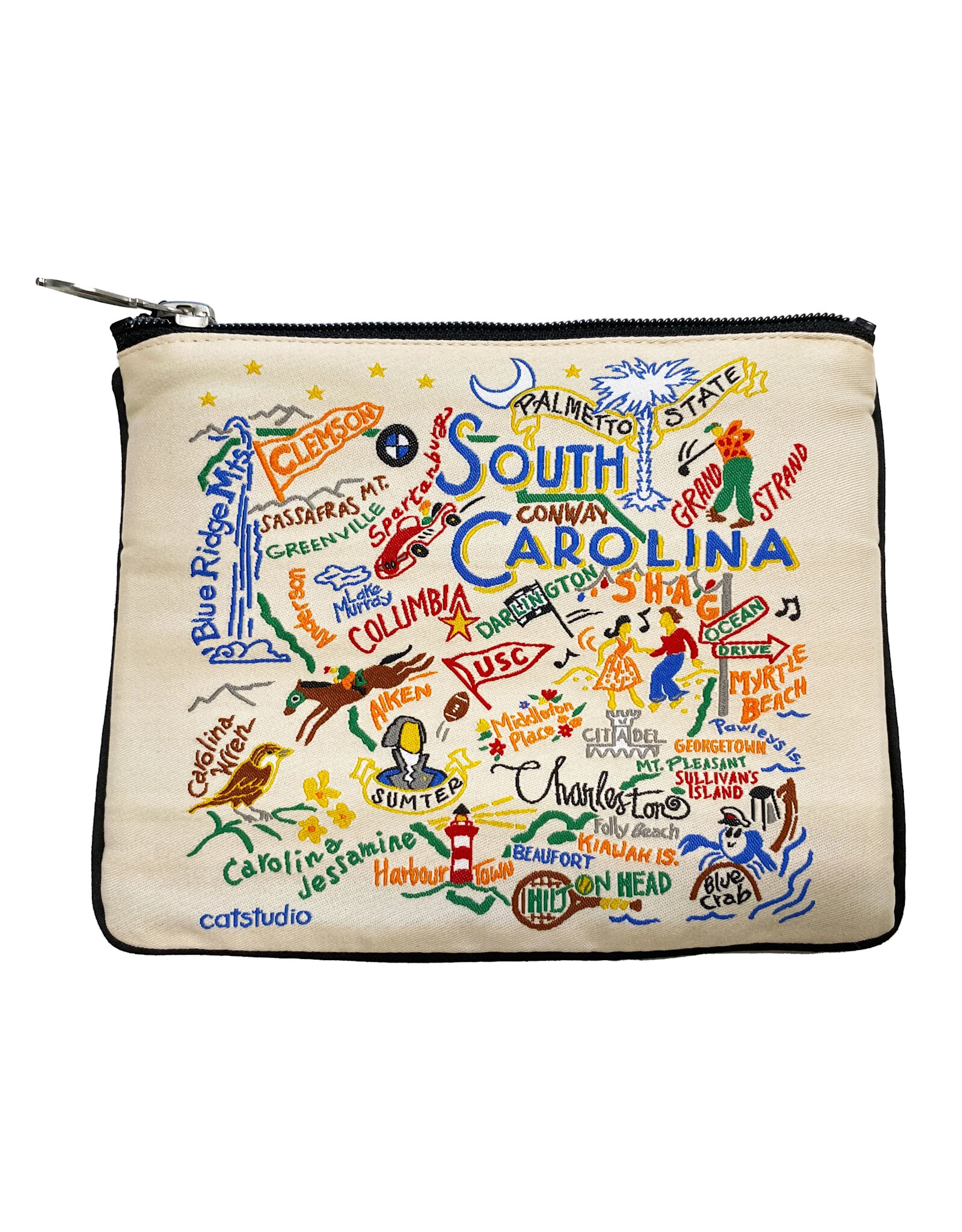 Catstudio South Carolina Zip Pouch