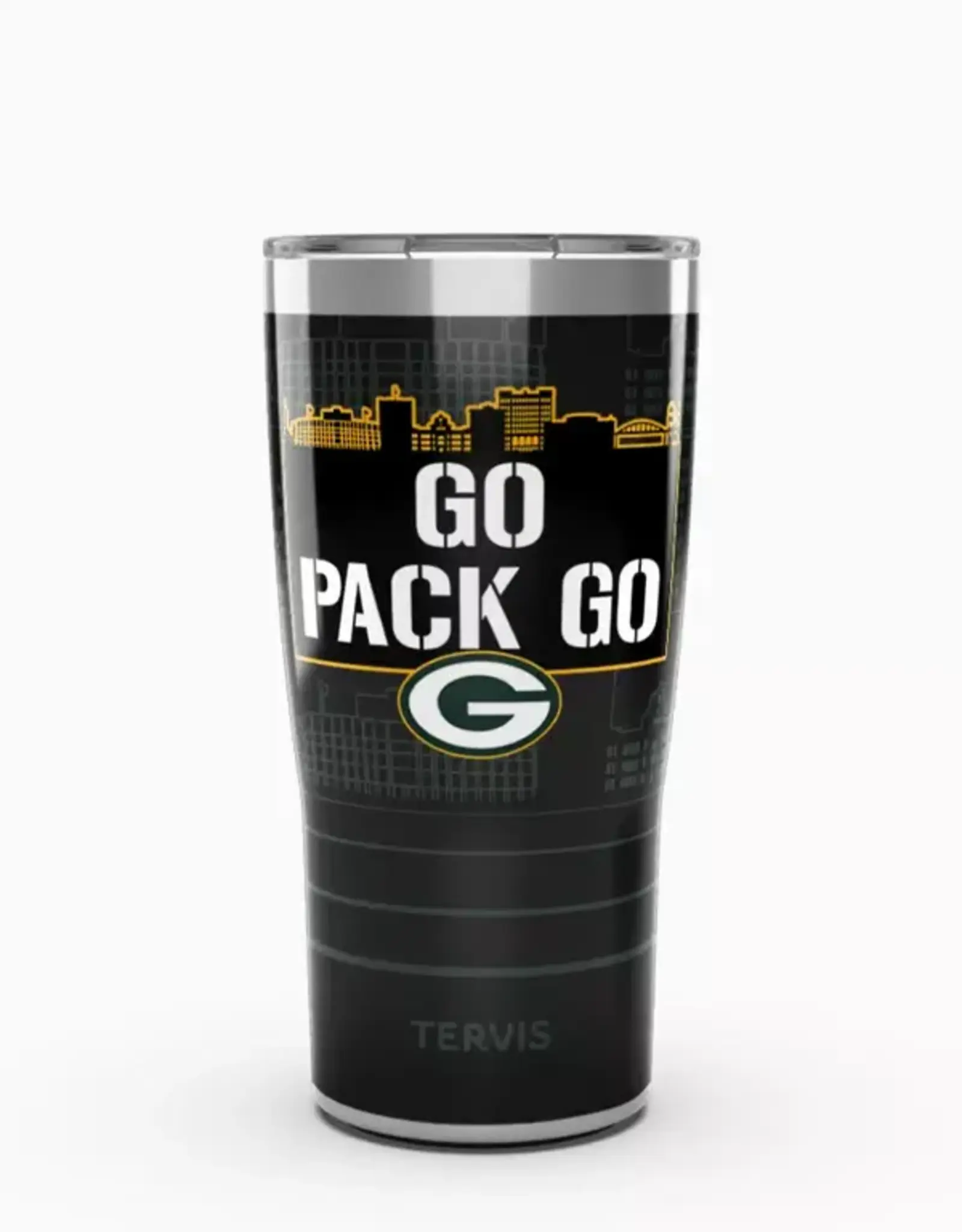 Tervis Tumbler 20oz Green Bay Packers Slogan