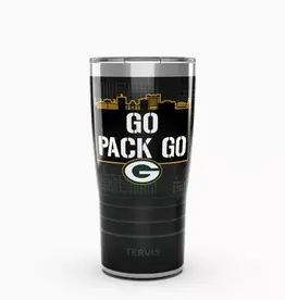 Tervis Tumbler 20oz Green Bay Packers Slogan