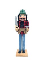 Santa's Workshop 14" Handyman Carpenter Nutcracker