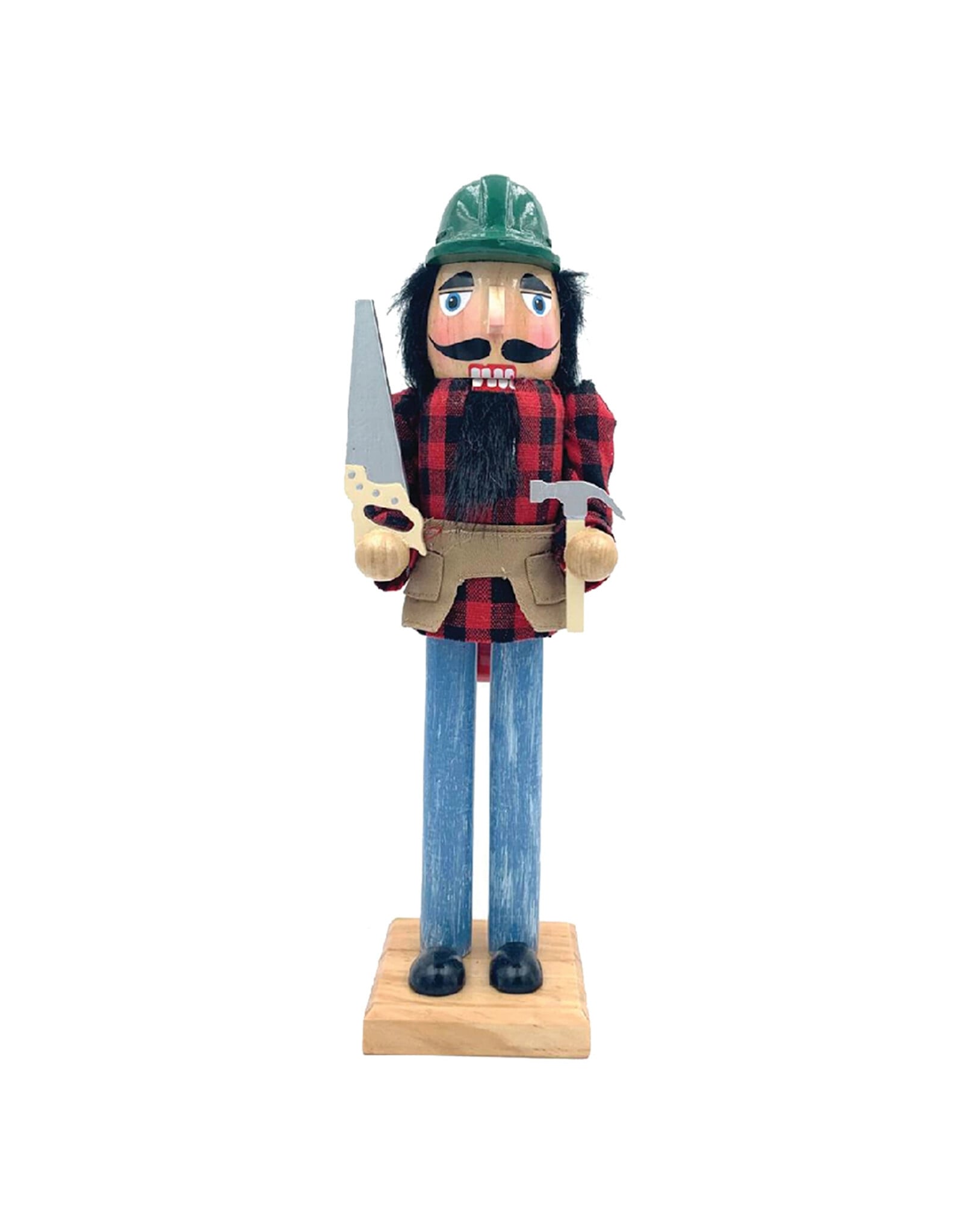 Santa's Workshop 14" Handyman Carpenter Nutcracker