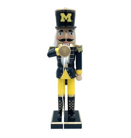 Santa's Workshop 14" Michigan Bugler Nutcracker
