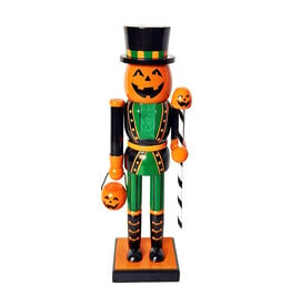 Santa's Workshop 10" Jack 'O Lantern Nutcracker