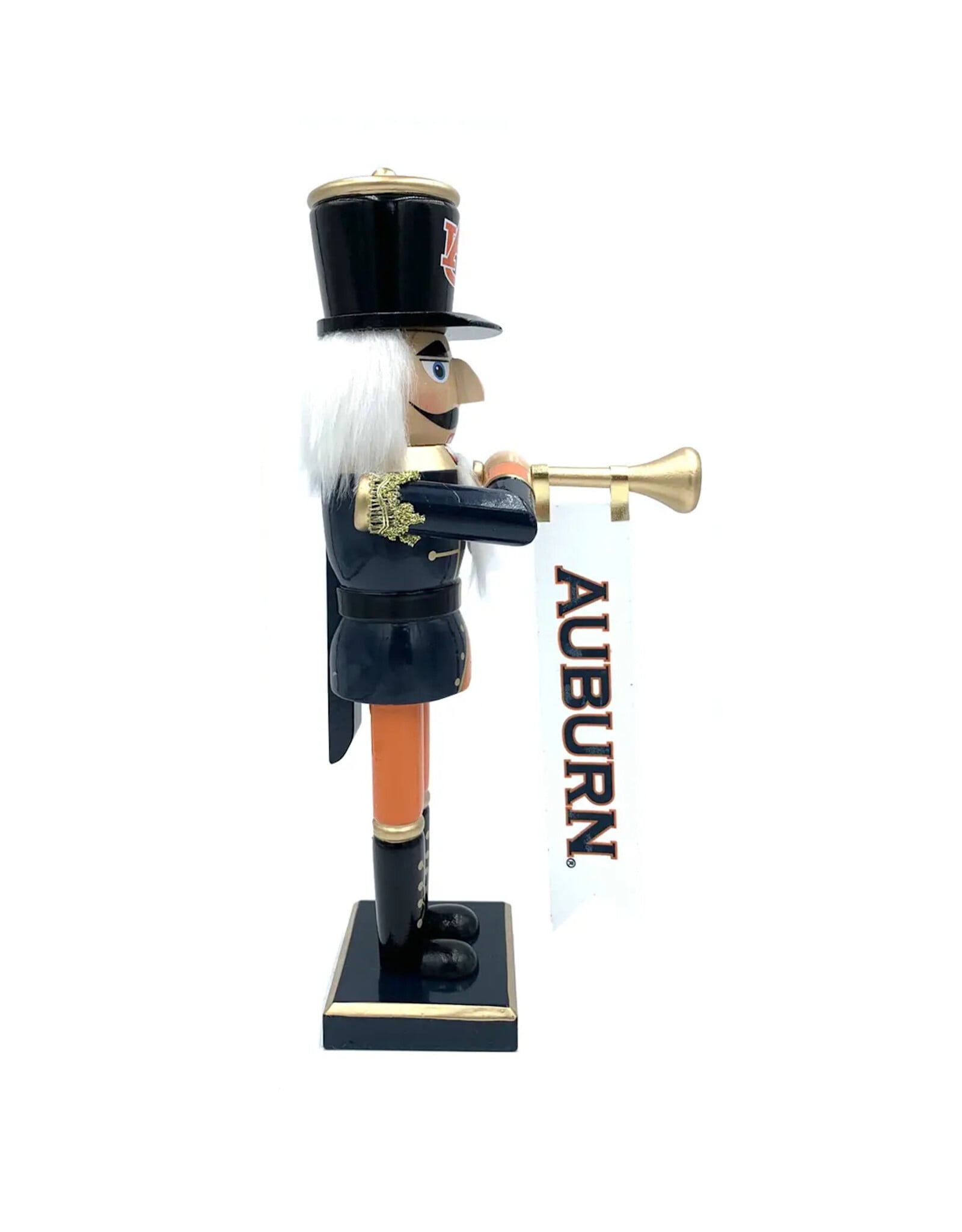 Santa's Workshop 14" Auburn Tigers Bugler Nutcracker