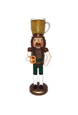Santa's Workshop Beer & Pretzel 14" Nutcracker