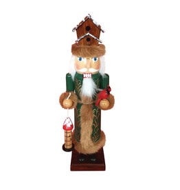 Santa's Workshop 14" Birdhouse Nutcracker