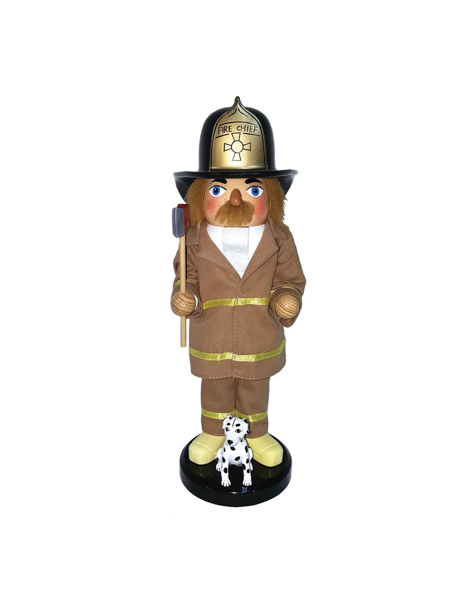 Santa's Workshop 14" Fireman and Dalmatian Nutcracker