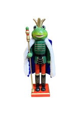Santa's Workshop 14" Frog King Nutcracker