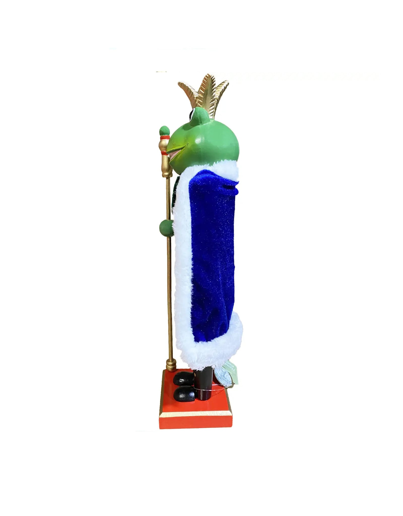 Santa's Workshop 14" Frog King Nutcracker