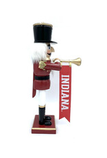 Santa's Workshop 14" Indiana Hoosiers Bugler Nutcracker