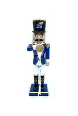 Santa's Workshop 14" Kansas Jayhawks Bugler Nutcracker