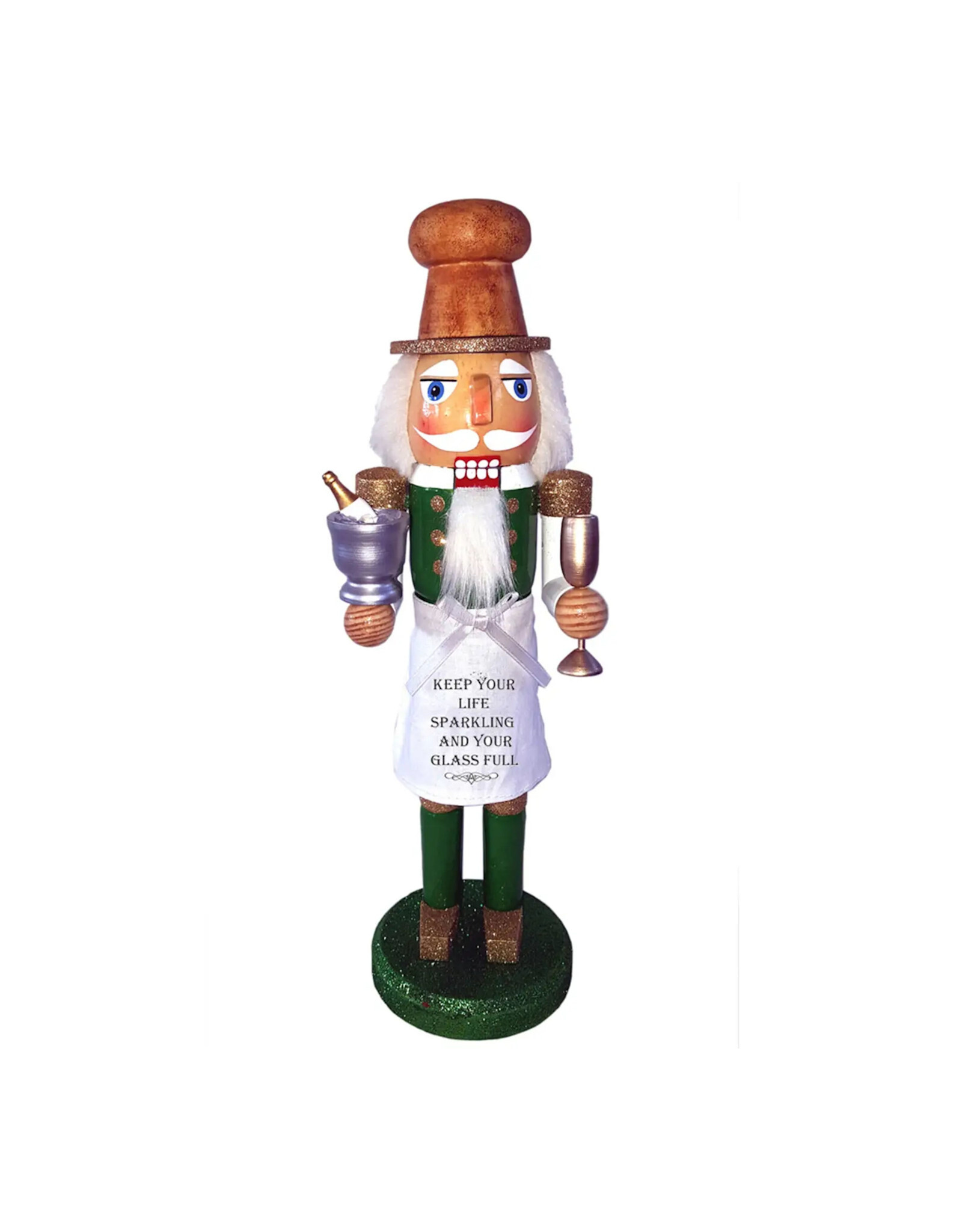 Santa's Workshop 14" Keep Your Life Sparkling Nutcracker