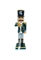 Santa's Workshop 14" Michigan State Spartans Bugler Nutcracker
