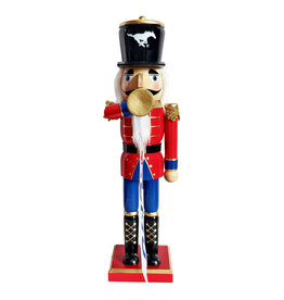 Santa's Workshop 14" SMU Mustangs Bugler Nutcracker