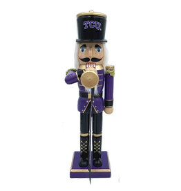 Santa's Workshop 14" TCU Horned Frogs Bugler Nutcracker