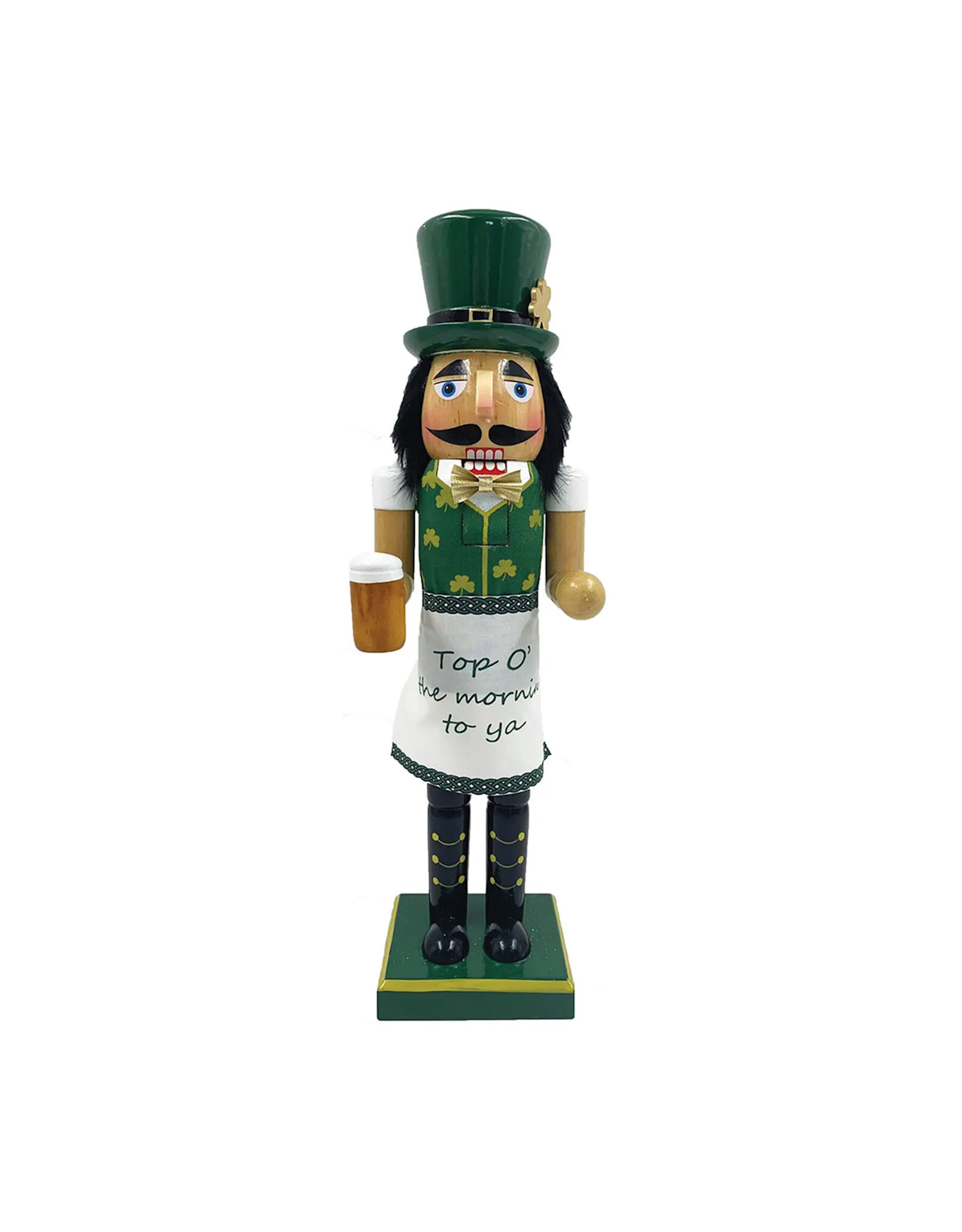 Santa's Workshop 14" Top O' the Mornin' To Ya Nutcracker