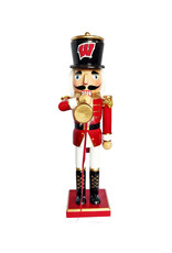 Santa's Workshop 14" Wisconsin Badgers Bugler Nutcracker