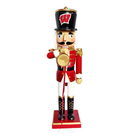 Santa's Workshop 14" Wisconsin Badgers Bugler Nutcracker