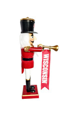 Santa's Workshop 14" Wisconsin Badgers Bugler Nutcracker