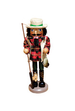Santa's Workshop 14.5" Bass Fisherman Nutcracker