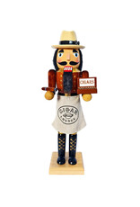 Santa's Workshop 14" Cigar Aficionado Nutcracker