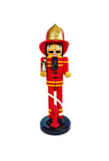 Santa's Workshop 14" Fire Chief Nutcracker