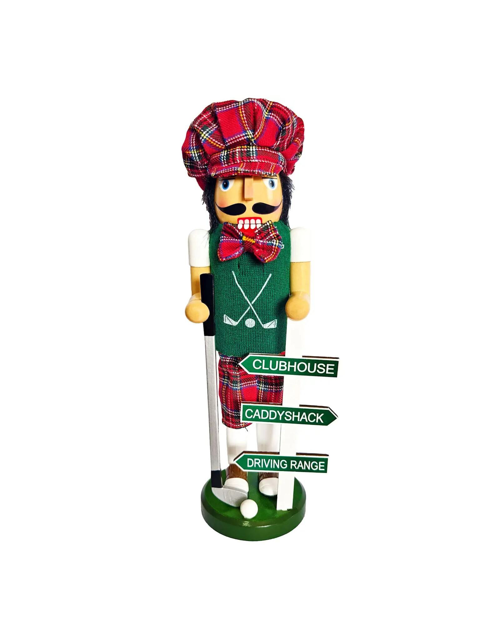 Santa's Workshop 14" Golf Anyone? Nutcracker