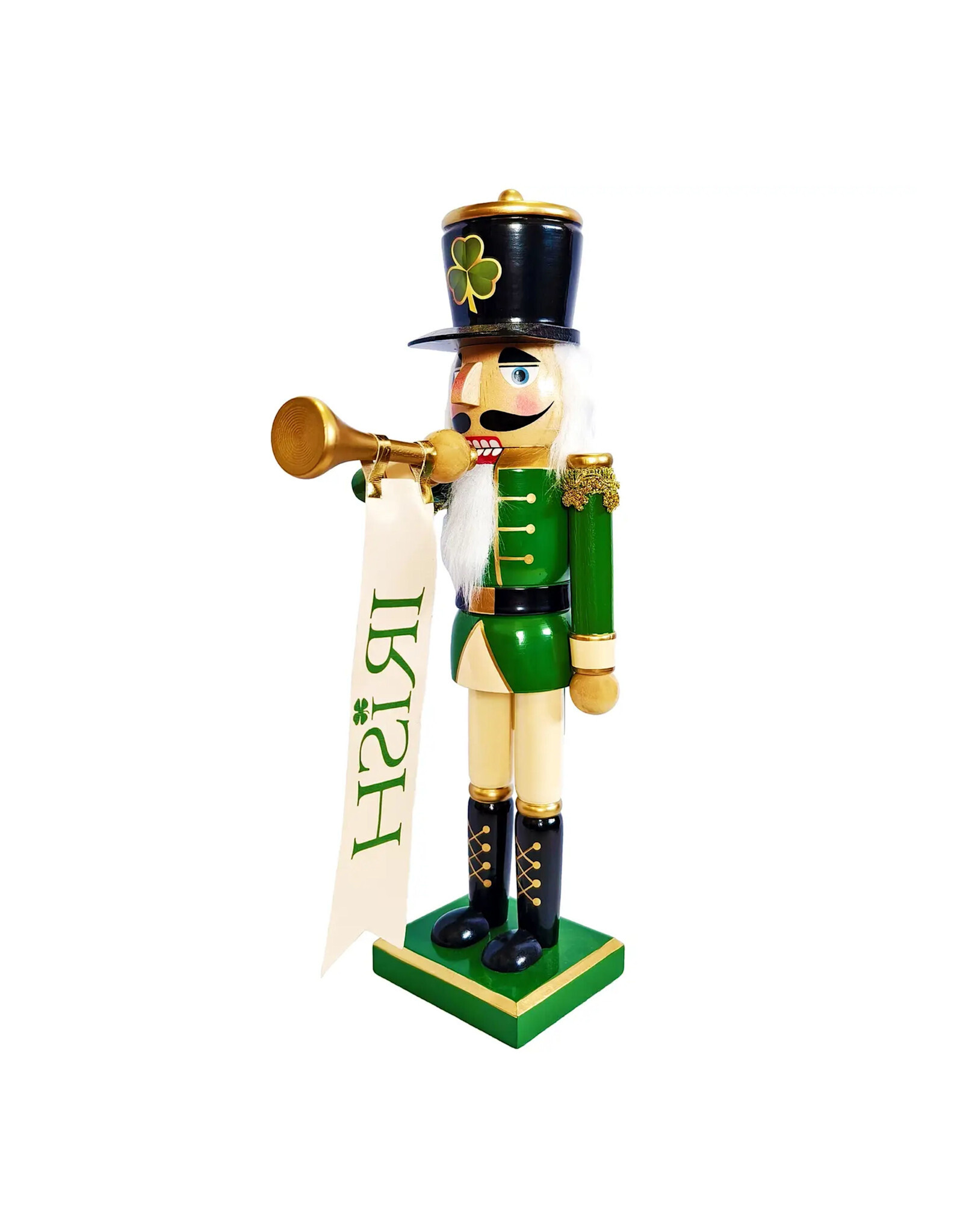 Santa's Workshop 14" Irish Bugler Nutcracker