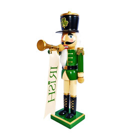 Santa's Workshop 14" Irish Bugler Nutcracker