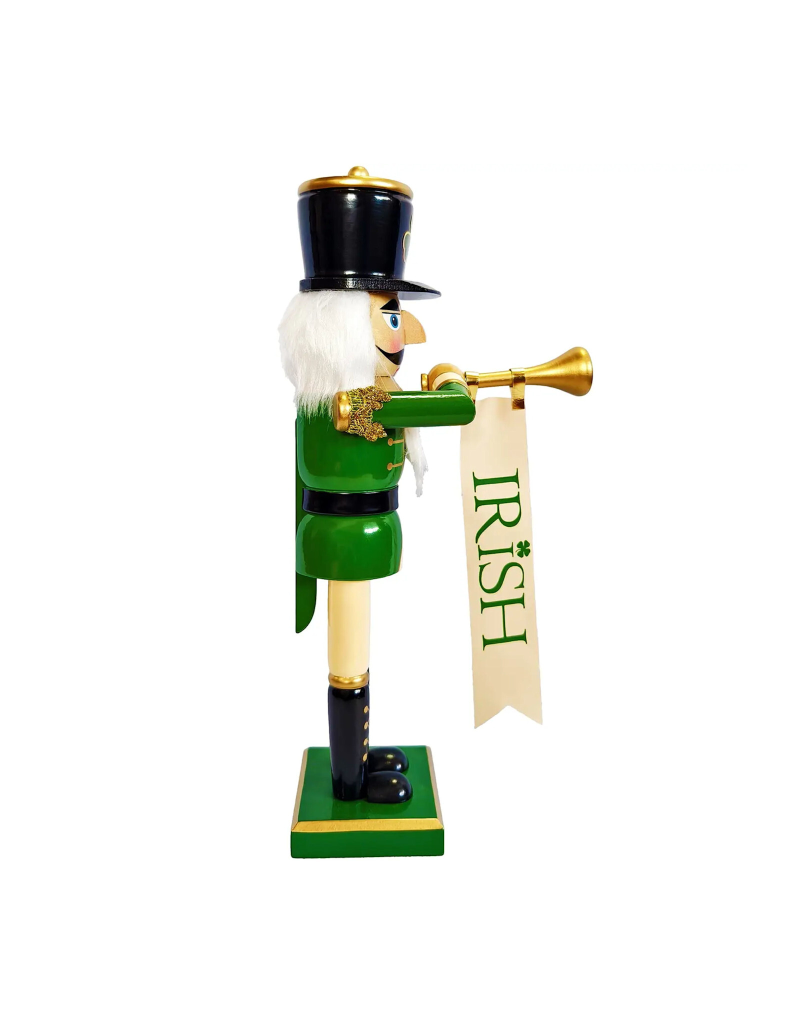 Santa's Workshop 14" Irish Bugler Nutcracker