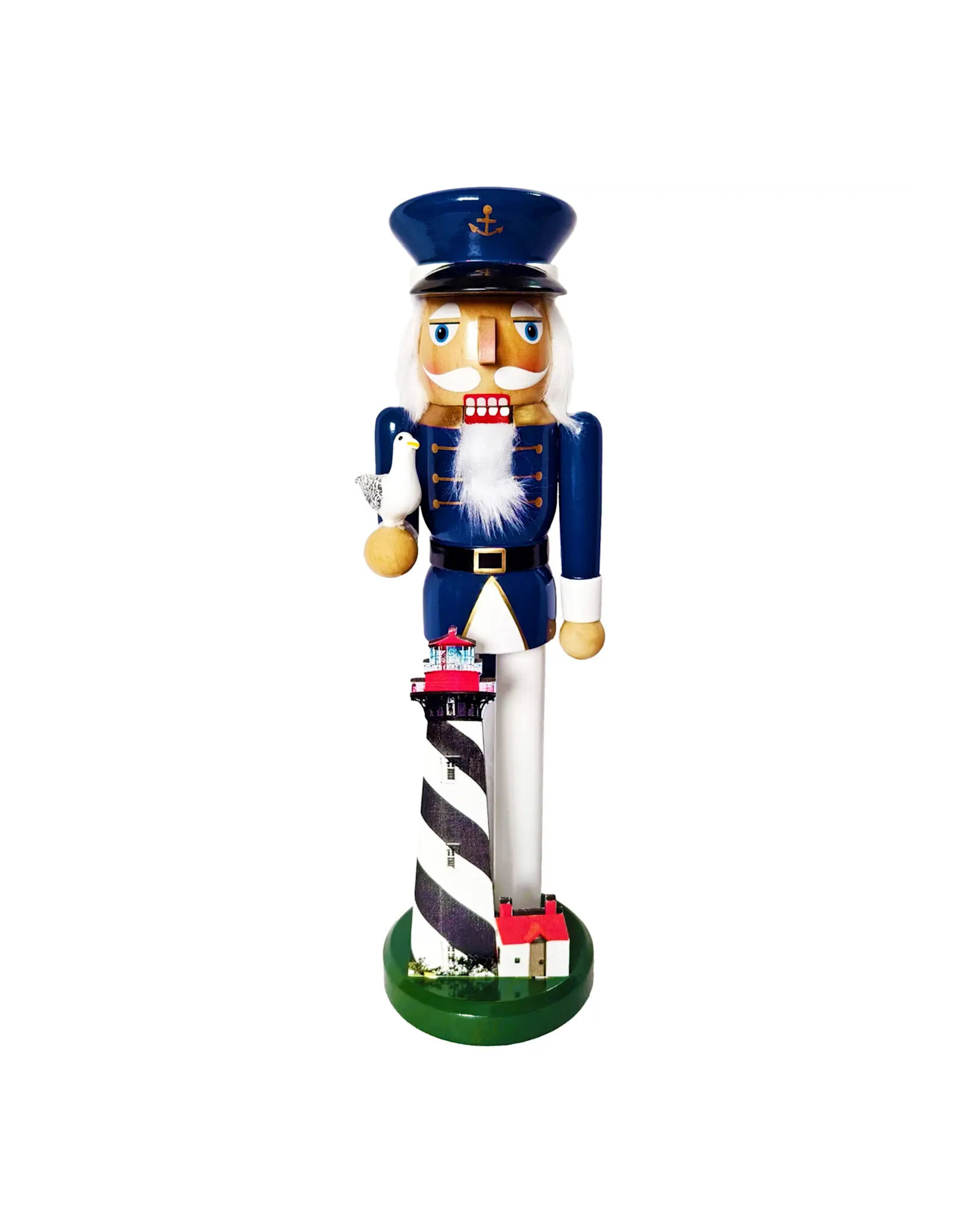Santa's Workshop 14" Master of the Lighthouse Nutcracker