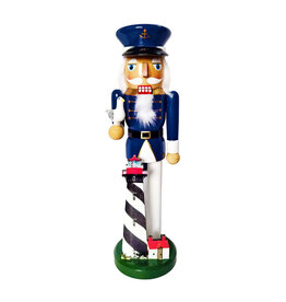 Santa's Workshop 14" Master of the Lighthouse Nutcracker