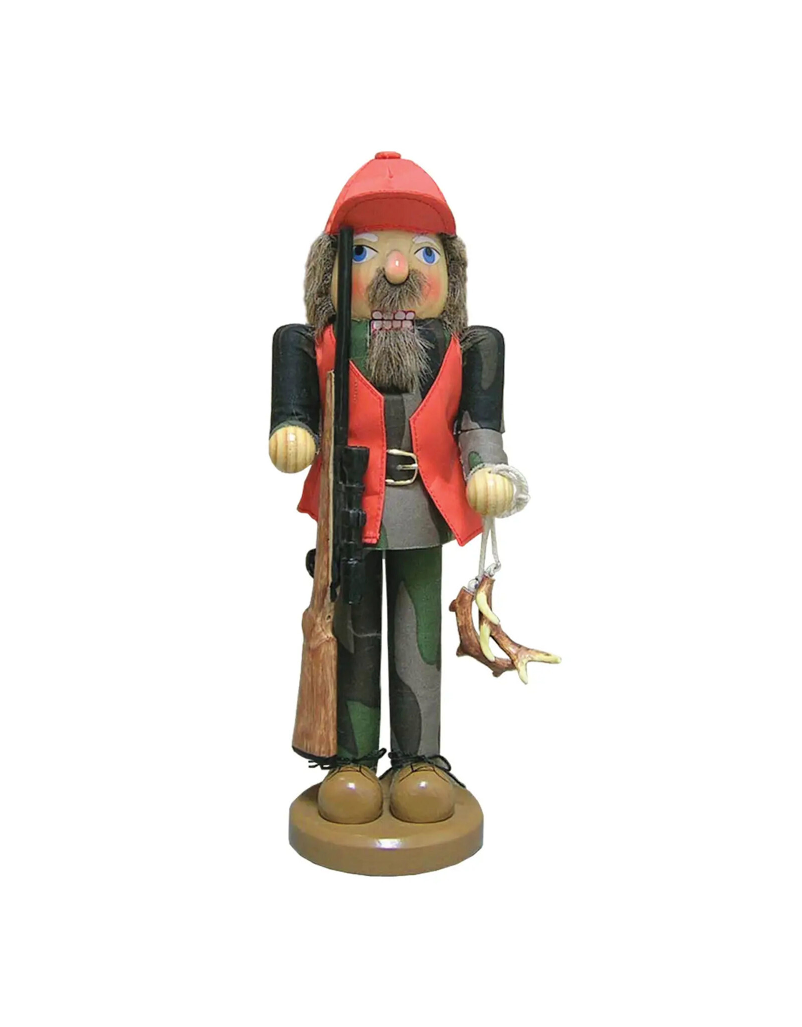 Santa's Workshop 15" Deer Hunter Nutcracker