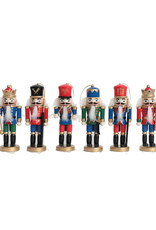 Santa's Workshop 5" King & Guard Nutcrackers, Set of 6