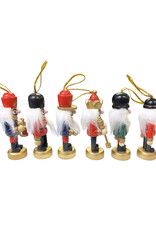 Santa's Workshop 3.25" Nutcracker Ornaments, Set of 6