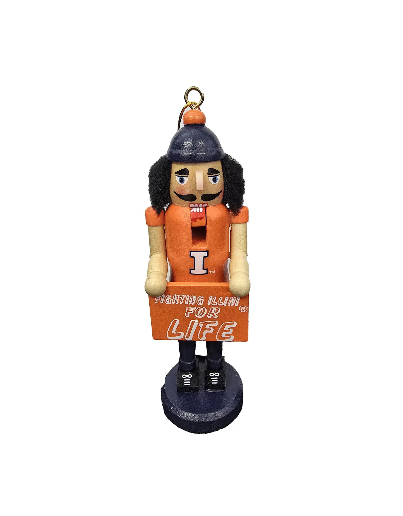 Santa's Workshop 6" Illinois For Life Nutcracker Ornament
