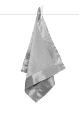 Little Giraffe Velvet Satin Blanky Silver xx